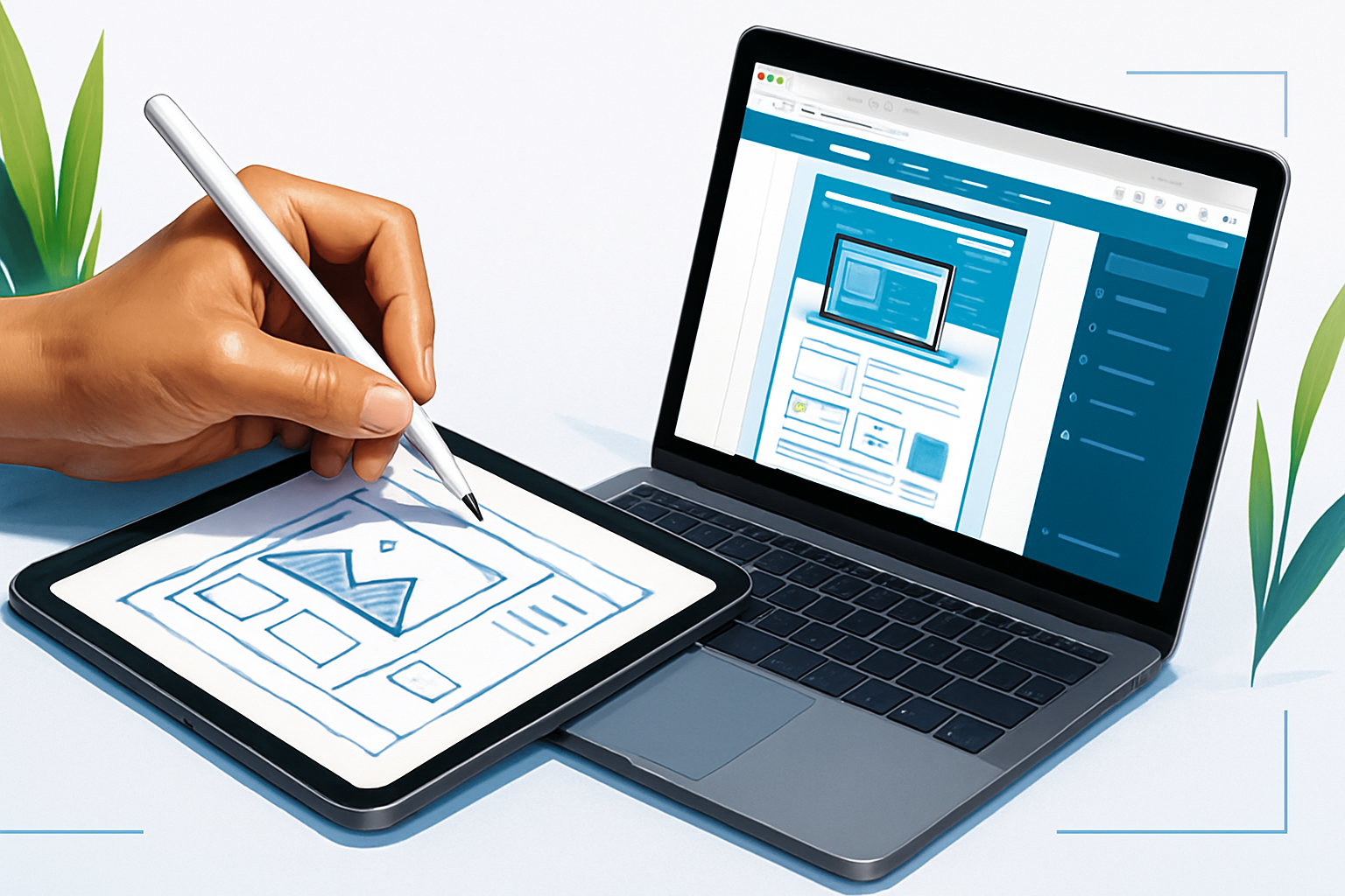 Sketch to Website